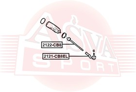 2122-cb8, Тяга рулевая FORD FOCUS III CB8 2011-2014