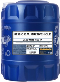MN821820, 8218 ATF MULTIVEHICLE O.E.M. JWS 3309 20Л ATF Синтетика