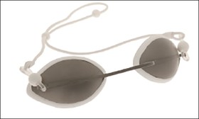 1996-01-000, Safety Glasses, Silver