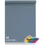 111443, Фон бумажный Superior Dove grey 2,72x11m SMLS 43