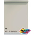 111423, Фон бумажный Superior Dull Aluminimum 2,72x11m SMLS 23