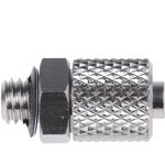 M-5H-6, M Series Straight Threaded Adaptor, M5 Male to Push In 6 mm ...