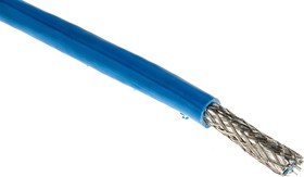 Фото 1/5 YE00447+01152, Blue Twinaxial Cable, 6.17mm OD 152m, 9463 series, 78 Ω impedance