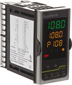 Фото 1/6 P108/CC/VH/LRC/R, Piccolo P108 PID Temperature Controller, 48 x 96mm, 2 Output Logic, Relay, 85 → 264 V ac Supply Voltage