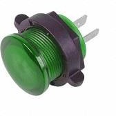 Фото 1/2 CNX722C500FVT, LED Panel Mount Indicators 22MM GREEN FLEXVOLT SOLDER TERMINALS