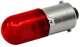 Фото 1/2 MB403-R120-CR, LED Replacement Lamps - Based LEDs T3 1/4 MINI BAYON 120V RED LED LAMP