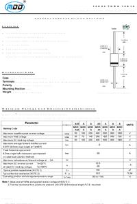 10A10, Диод 10А 1000В [P-600/R-6], MDD | купить в розницу и оптом