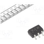 M74VHC1GT02DFT2G, IC: digital; NOR; Ch: 1; IN: 2; TTL; SMD; SC88A; VHC ...