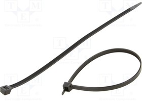 TOOCB029207601, Cable tie; L: 292mm; W: 7.6mm; polyamide; 540N; black; 100pcs.