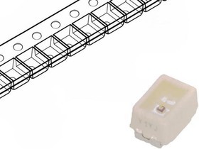 Фото 1/2 LY M676-R2T1-26, LED; SMD; 2014,Mini PLCC2; yellow; 480?950mlm; 140?280mcd; 120°