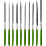 158357, Набор алмазных надфилей 140х70х3, 10 шт.