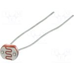 PGM5526, Фоторезистор, 100мВт, 8-20кОм, 540нм, Монтаж THT, 150ВDC, 5мм