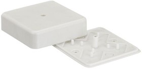 plc-kmr-030-030, Коробка разветвительная KMP-030-030 наружная 75х75х25 белая PROxima