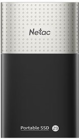 Фото 1/10 Накопитель SSD External Netac 2.0Tb Z9  NT01Z9-002T-32BK  (USB3.2, up to 550/480MBs, 90х47.5х11.5mm, Aluminium+Plastic)