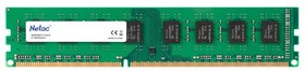Фото 1/5 Оперативная память NETAC Basic NTBSD3P16SP-04 DDR3 - 1x 4ГБ 1600МГц, DIMM, Ret