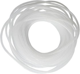 Фото 1/5 SWB 4-5 - спиральная пластиковая оплетка, полиэтилен, размер 4, бухта 20 m, цвет белый