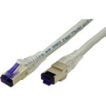 21.15.0872-2, Cat6a Male RJ45 to Male RJ45 Ethernet Cable, S/FTP ...