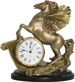 Настольные часы Пегас 41064/бронзовый