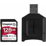 MLPR2/128GB, Карта памяти 128Gb Kingston Canvas React Plus SDXC UHS-II U3 V90 + ...