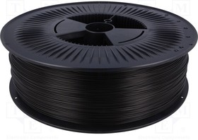 PLA 1,75 BLACK 5, Филамент PLA, 1,75мм, черный, 200-235°C, 5кг, ±0,05мм