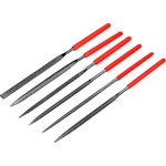 15834, Набор надфилей алмазных, 140 х 70 х 3 мм, 6 шт.