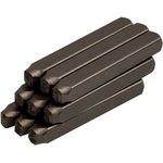 11409SQ03, KING TONY Set of 3 mm percussion stamps, numbers, 9 items