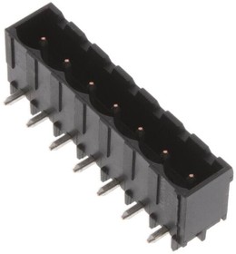 2342079-7, Pluggable Terminal Blocks 7POS HDR 90 DEG,HT 5.00MM PIT.,TL 2.6MM