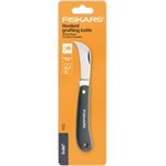 1001623, Нож садовый изогнутый для прививок FISKARS