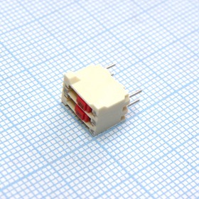 Фото 1/2 5161390-2, Switch DIP OFF ON SPST 2 Slide Solder 2.54mm Thru-Hole Box/Carton