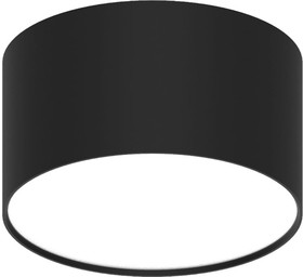 Фото 1/5 Накладной светильник со светодиодами 20W, 1400Lm, черный (4000К), AL200 Simple matte, 48077