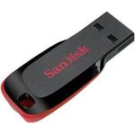 SDCZ50-064G-B35, Флеш накопитель 64GB SanDisk CZ50 Cruzer Blade, USB 2.0
