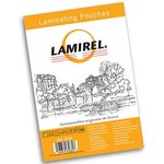LA-7876701, Пленка для ламинирования Lamirel, 85x120мм, 125мкм, 100 шт.