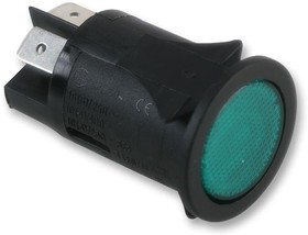 SP6028C1E0000, Кнопочный переключатель, SP60 Series, 25 мм, DPST, Выкл.-(Вкл.), Приподнятый Круглый
