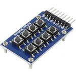 OKY3530, Модуль: кнопка, 40x28мм, Arduino, Каналы: 8, Кол-во кноп: 8