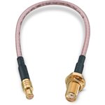 Coaxial cable, SMA jack (straight) to MCX plug (straight), 50 Ω, RG-316/U ...