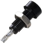 105-0803-001, Test Plugs & Test Jacks TIP JACK BLACK