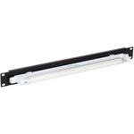 The 19 inch panel will light up. 1U with manual on black ITK LE05-1U1