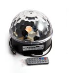 BM1112, Светильник светодиодный с MP3 "Magic ball",USB, ПДУ, стереоколонки ...