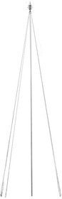 Мачта молниеприемная d40мм L6000 с оттяжками St PROxima EKF lp-6000-40-St