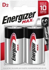 Фото 1/2 Батарейка алкалиновая Energizer Max D 1,5V E302306800