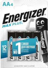 Фото 1/2 Батарейка алкалиновая Energizer Max Plus AA 1,5V E301325003