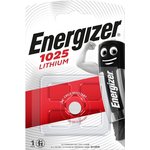 Литиевая Батарейка Energizer, Lithium CR1025 1 шт/блист