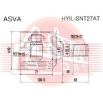 HYILSNT27AT, К-кт ШРУСа внутренний HYUNDAI SONATA 2,7 AT