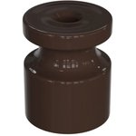 Изолятор универсальный пластиковый, цвет - коричневый GE30025-04