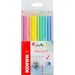 Цветные карандаши 12 цветов, трехгранные 1311705