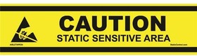 Фото 1/3 AISLETAPE54, Labels & Industrial Warning Signs Tape, ESD Aisle Marking, 3In X 54Ft, Roll
