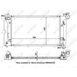 56150, Радиатор охлаждения TOYOTA COROLLA 02-07,