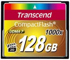 Фото 1/7 TS128GCF1000, Флеш карта CF 128GB Transcend Ultra Speed 1000X
