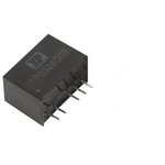 ITP0324D15, Isolated DC/DC Converters - Through Hole DC-DC, 3W, 4:1 Input, SIP6