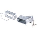 RK000250000EL00, Right Angle D Sub Backshell, 9 Way, Strain Relief